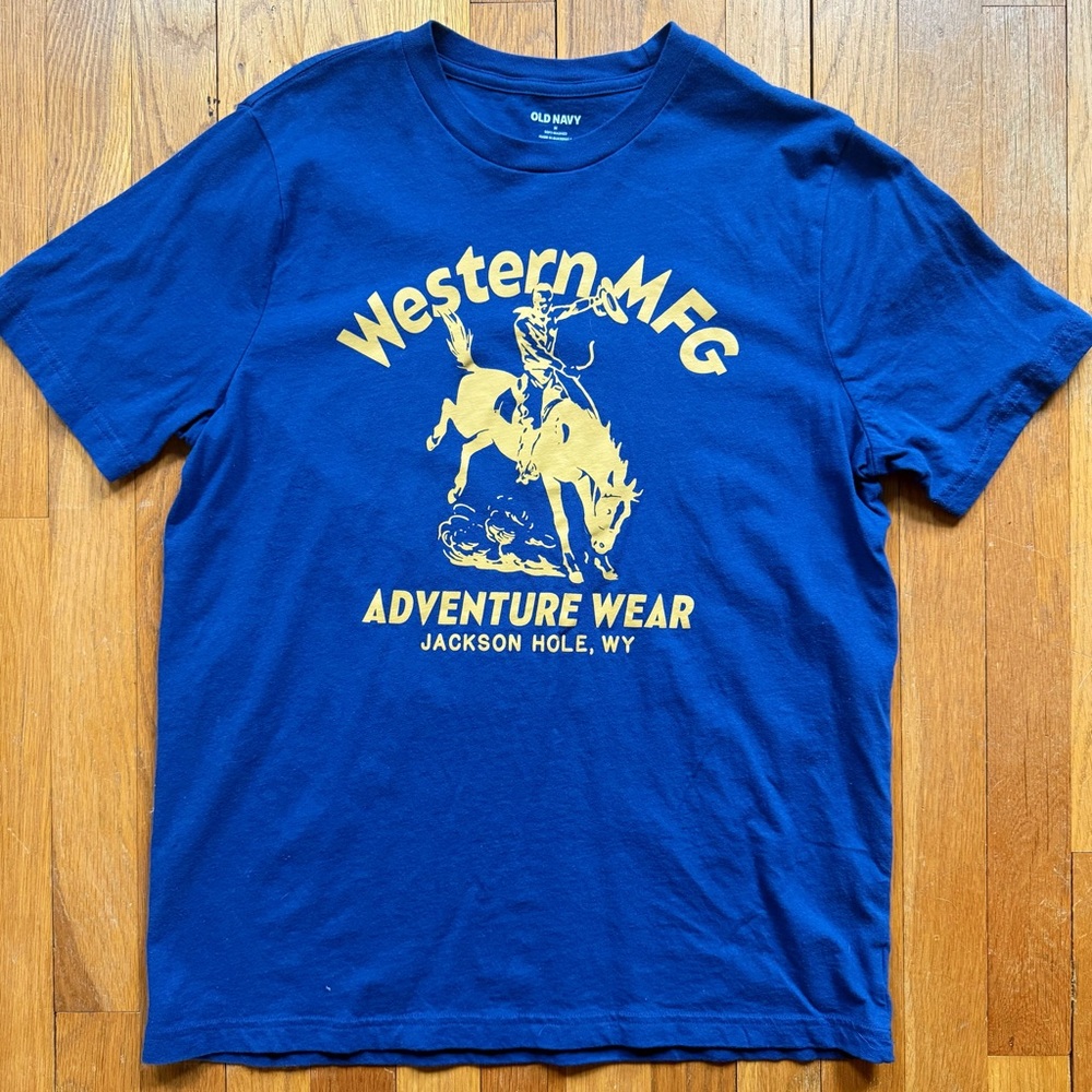 Old Navy Western Graphic Short Sleeve T-shirt